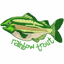 Fishes Embroidery Design 6 Fishes Embroidery Design 6